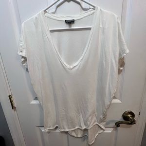 Women’s top express white small